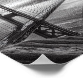 ゴールデンゲートブリッジサンフランシスコ旅行アートポスター ポスター (角)