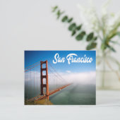 ゴールデンゲートブリッジサンフランシスコ,カリフォルニア州(CA) ポストカード (スタンド正面)