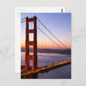 ゴールデンゲートブリッジサンフランシスコ ポストカード (正面/裏面)