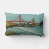 ゴールデンゲートブリッジサンフランシスコ ランバークッション (裏面)