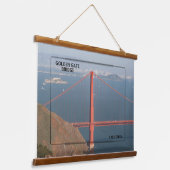 ゴールデンゲートブリッジスプレンダー 吊り下げ型タペストリー (傾斜あり)