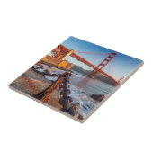 ゴールデンゲートブリッジフォートポイント タイル (側面)