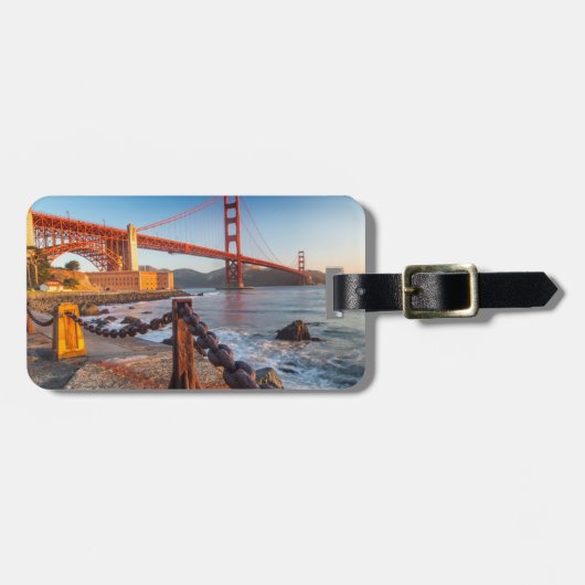 ゴールデンゲートブリッジフォートポイント ラゲッジタグ (正面横)