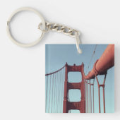ゴールデンゲートブリッジユニーク、サンフランシスコ写真 キーホルダー (正面)