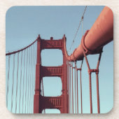ゴールデンゲートブリッジユニーク、サンフランシスコ写真 コースター (正面)