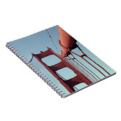 ゴールデンゲートブリッジユニーク、サンフランシスコ写真 ノートブック (右側)