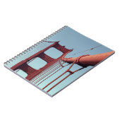 ゴールデンゲートブリッジユニーク、サンフランシスコ写真 ノートブック (左側)