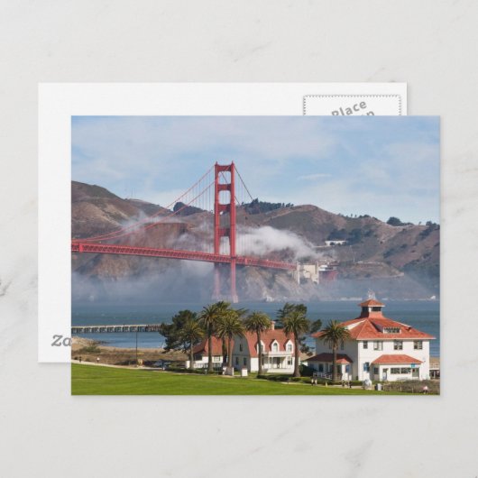 ゴールデンゲートブリッジ沿岸警備所 ポストカード (正面/裏面)