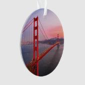 ゴールデンゲートブリッジ装飾用クッション オーナメント (正面)