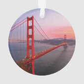 ゴールデンゲートブリッジ装飾用クッション オーナメント (裏面)