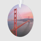 ゴールデンゲートブリッジ装飾用クッション オーナメント (正面)