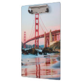 ゴールデンゲートブリッジ装飾用クッション クリップボード (左)