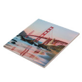 ゴールデンゲートブリッジ装飾用クッション タイル (側面)