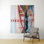 ゴールデンゲートブリッジ装飾用クッション タペストリー (インサイチュ)