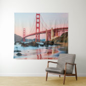 ゴールデンゲートブリッジ装飾用クッション タペストリー (インサイチュ(横))