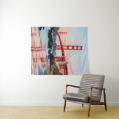 ゴールデンゲートブリッジ装飾用クッション タペストリー (インサイチュ(横))