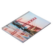 ゴールデンゲートブリッジ装飾用クッション ノートブック (左側)