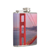 ゴールデンゲートブリッジ装飾用クッション フラスク (右)