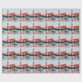 ゴールデンゲートブリッジ装飾用クッション ラッピングペーパー (フラット)