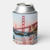 ゴールデンゲートブリッジ装飾用クッション 缶クーラー (缶裏面)
