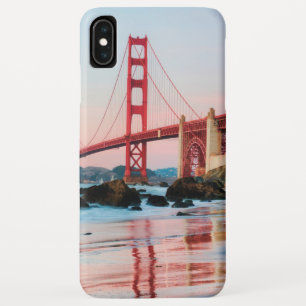 ゴールデンゲートブリッジ装飾用クッション iPhone XS MAXケース