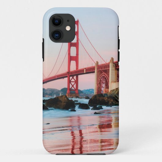 ゴールデンゲートブリッジ装飾用クッション Case-Mate iPhoneケース (裏面)