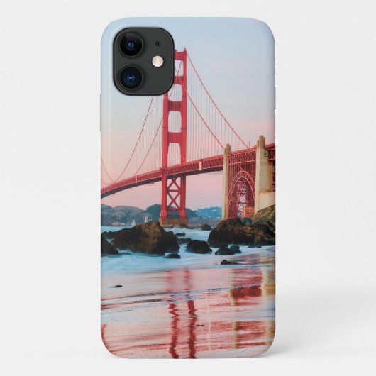 ゴールデンゲートブリッジ装飾用クッション Case-Mate iPhoneケース (裏面)