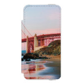 ゴールデンゲートブリッジ装飾用クッション INCIPIO iPhoneウォレットケース (フォリオ 正面)