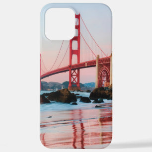 ゴールデンゲートブリッジ装飾用クッション iPhone 12 PRO MAXケース