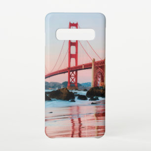 ゴールデンゲートブリッジ装飾用クッション SAMSUNG GALAXY S10ケース