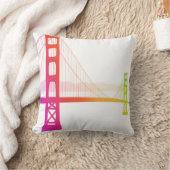 ゴールデンゲートブリッジ|の虹のスタイル クッション (ブランケット)