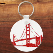 ゴールデンゲートブリッジ – カリフォルニア州サンフランシスコ キーホルダー (正面)