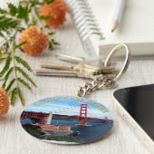 ゴールデンゲートブリッジ キーホルダー (側面)