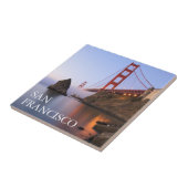 ゴールデンゲートブリッジ |サンフランシスコ・カリフォルニア タイル (側面)