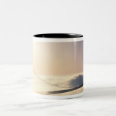 ゴールデンゲートブリッジ,サンフランシスコ,カリフォルニア, 4 ツートーンマグカップ (中央)