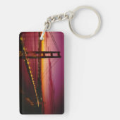 ゴールデンゲートブリッジ，サンフランシスコ，カリフォルニア， 5 キーホルダー (裏面)