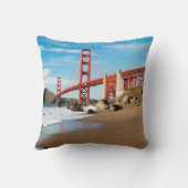 ゴールデンゲートブリッジ|サンフランシスコ クッション (裏面)