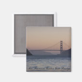 ゴールデンゲートブリッジ、サンフランシスコ・ゴールデンゲートB... マグネット (正面/裏面)