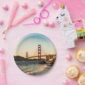 ゴールデンゲートブリッジ、サンフランシスコ ペーパープレート (パーティー)