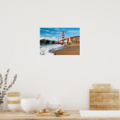 ゴールデンゲートブリッジ |サンフランシスコ ポスター (キッチン)