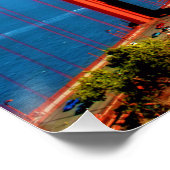 ゴールデンゲートブリッジ – サンフランシスコ ポスター (コーナー)