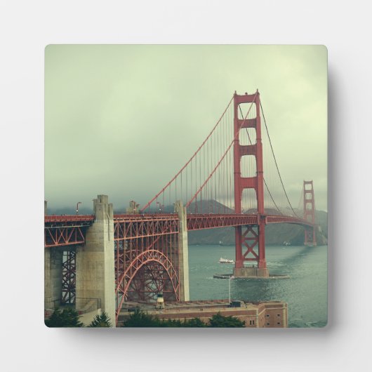 ゴールデンゲートブリッジ フォトプラーク (正面)