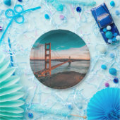 ゴールデンゲートブリッジ ペーパープレート (パーティー)