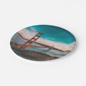 ゴールデンゲートブリッジ ペーパープレート (アングル)