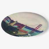 ゴールデンゲートブリッジ ペーパープレート (アングル)