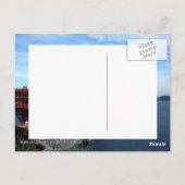 ゴールデンゲートブリッジ ポストカード (裏面)