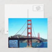 ゴールデンゲートブリッジ ポストカード (正面/裏面)