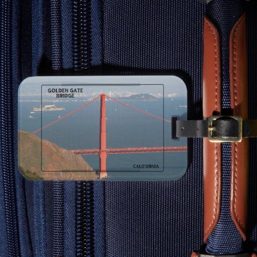 ゴールデンゲートブリッジ ラゲッジタグ (正面インサイチュ4)