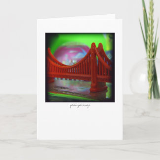 ゴールデンゲートブリッジ-挨拶状 カード