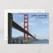 ゴールデンゲートブリッジ – 昼間 ポストカード (正面/裏面)